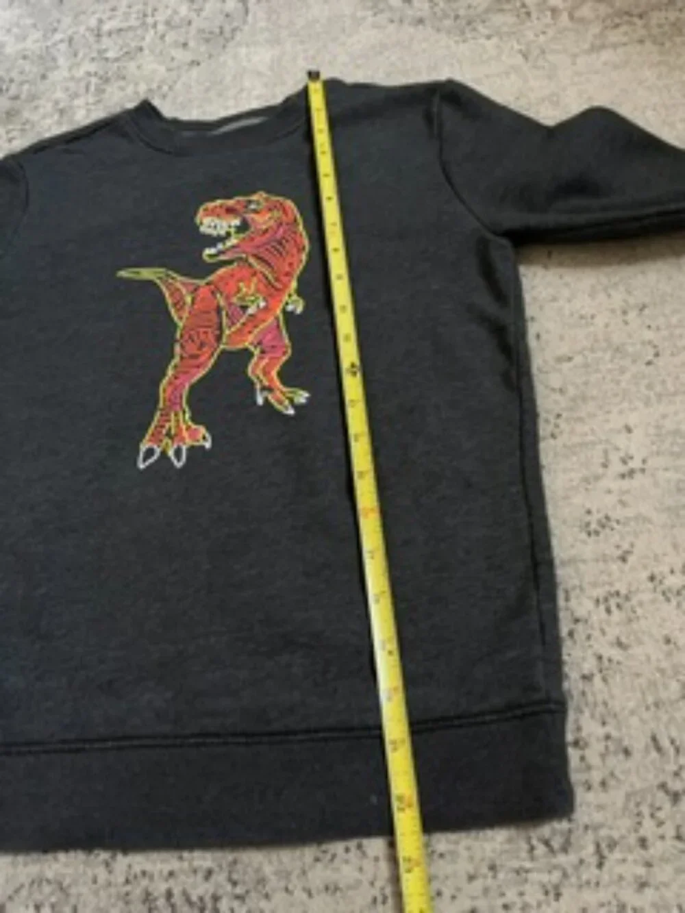 🧡3/$15 Cat & Jack Dinosaur Sweatshirt Boys M (8-10)
